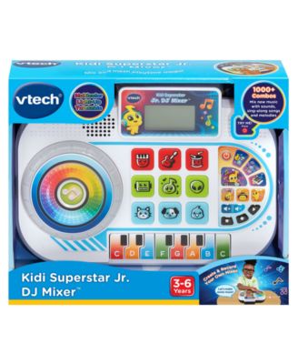VTech Kidi Superstar Jr. DJ Mixer Toy with Light-Up Turntable - Image 4