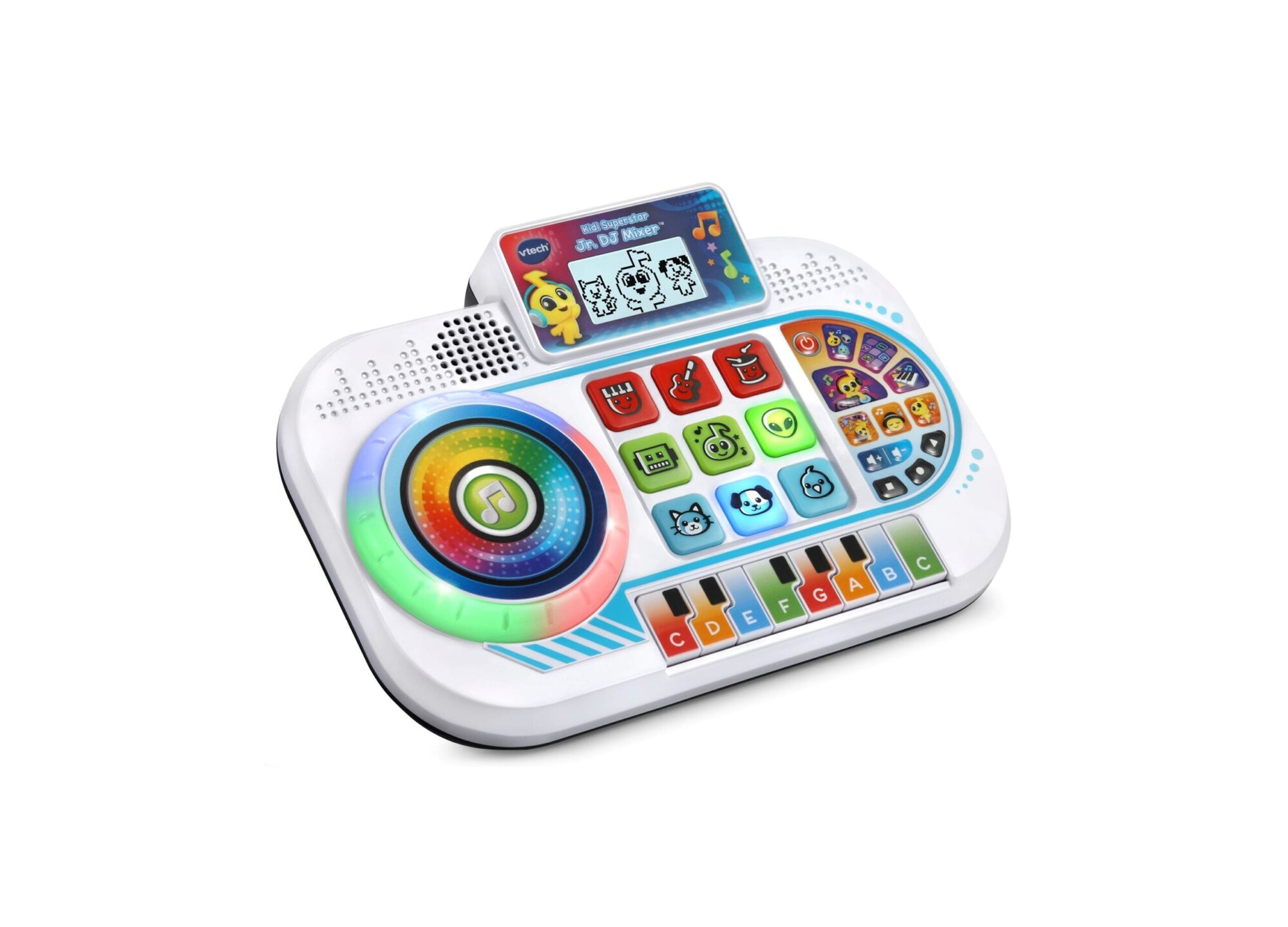 VTech Kidi Superstar Jr. DJ Mixer Toy with Light-Up Turntable