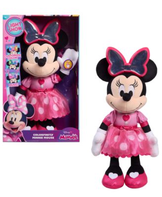 Disney Jr. 15 inch Interactive Colorfinity Minnie Mouse Plush Toy - Image 11