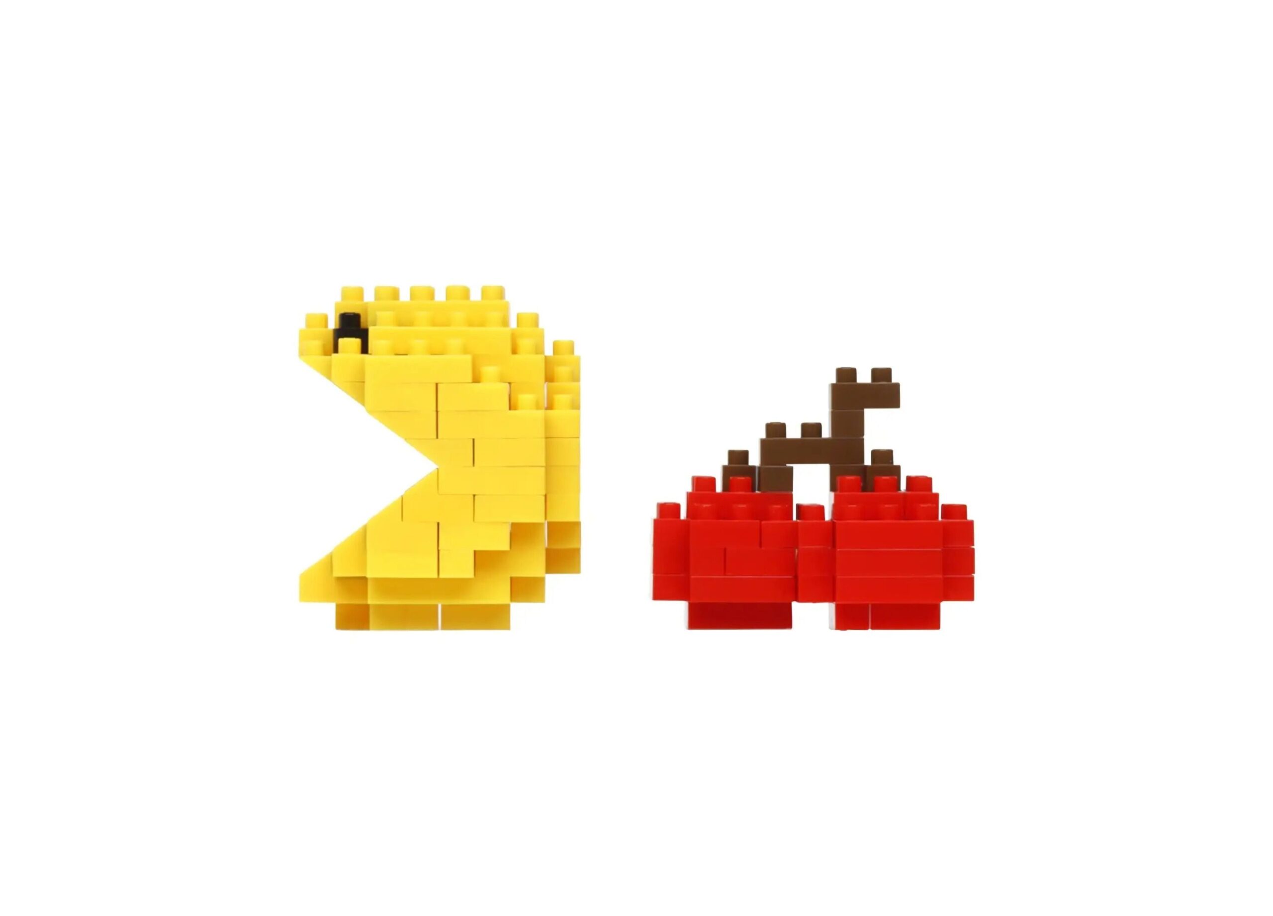 Nanoblock Pac-Man & Cherry Building Set - 150 Piece - Image 2