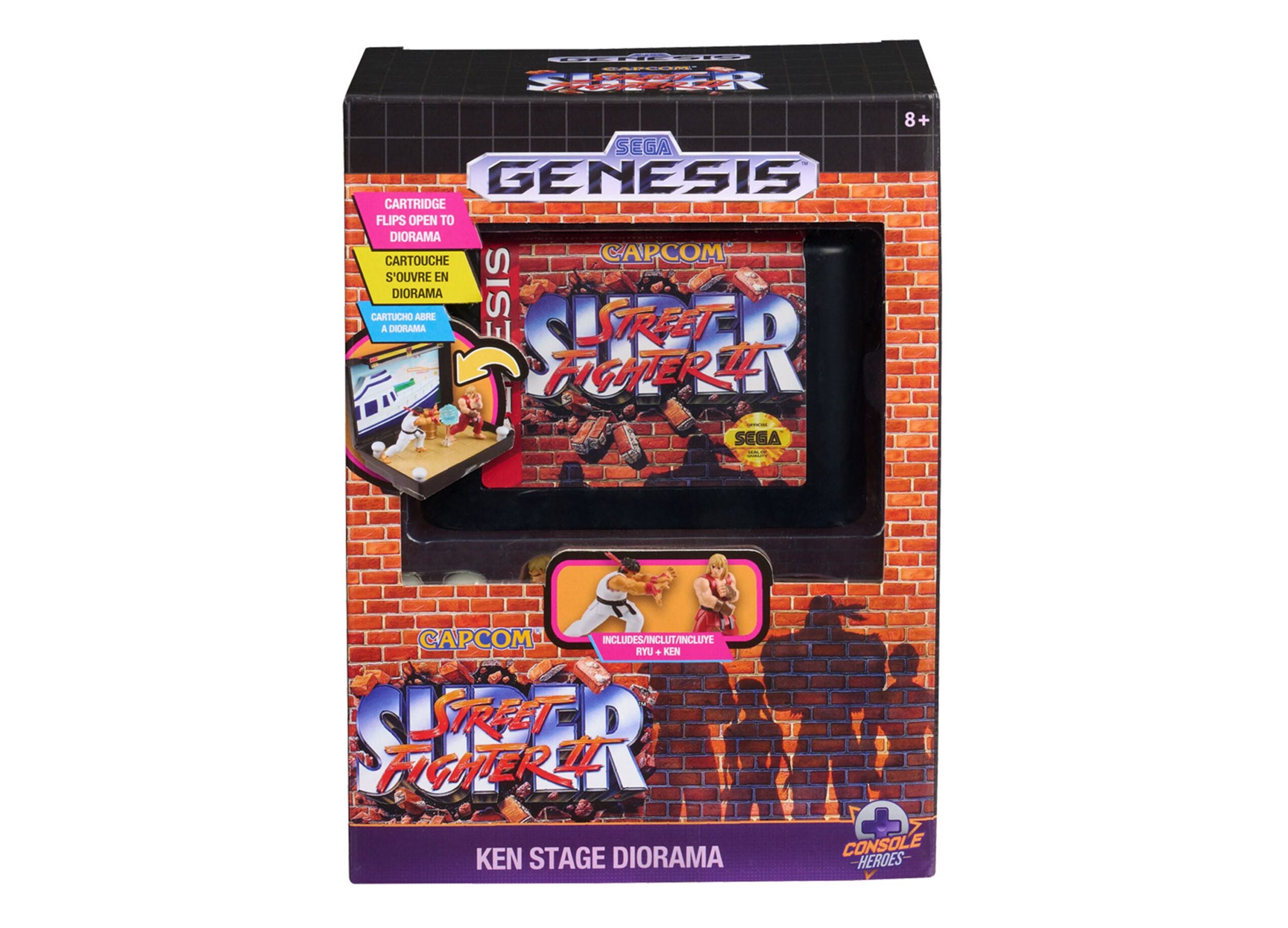 Wilder Toys SEGA Genesis Street Fighter II Diorama ?C Ryu & Ken