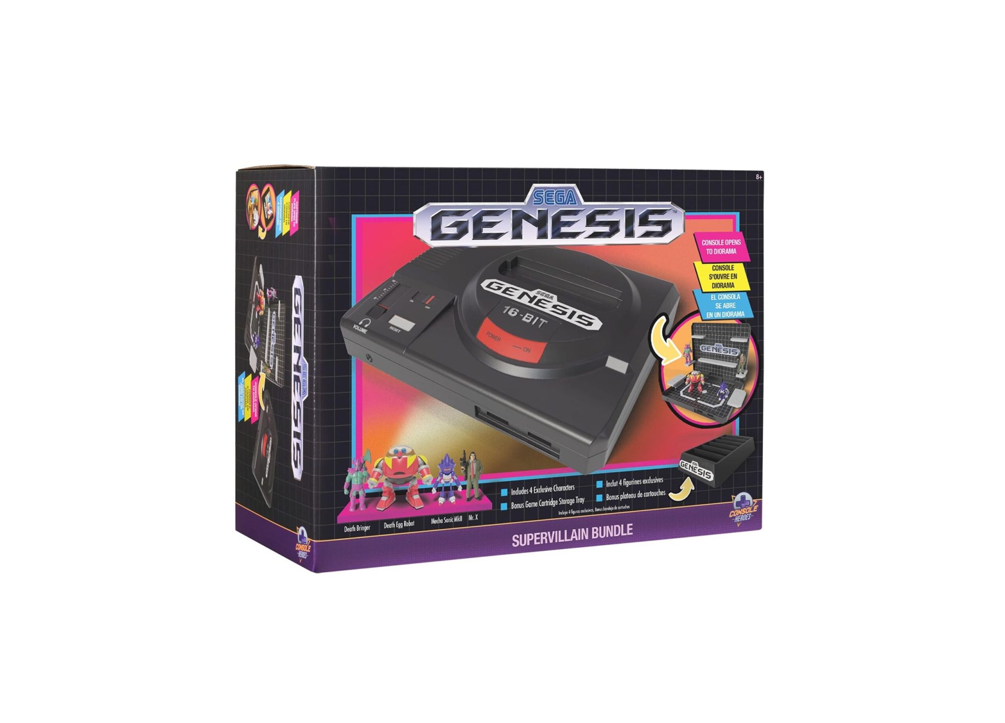 Wilder Toys Console Heroes - SEGA Genesis Boss Level Collectible