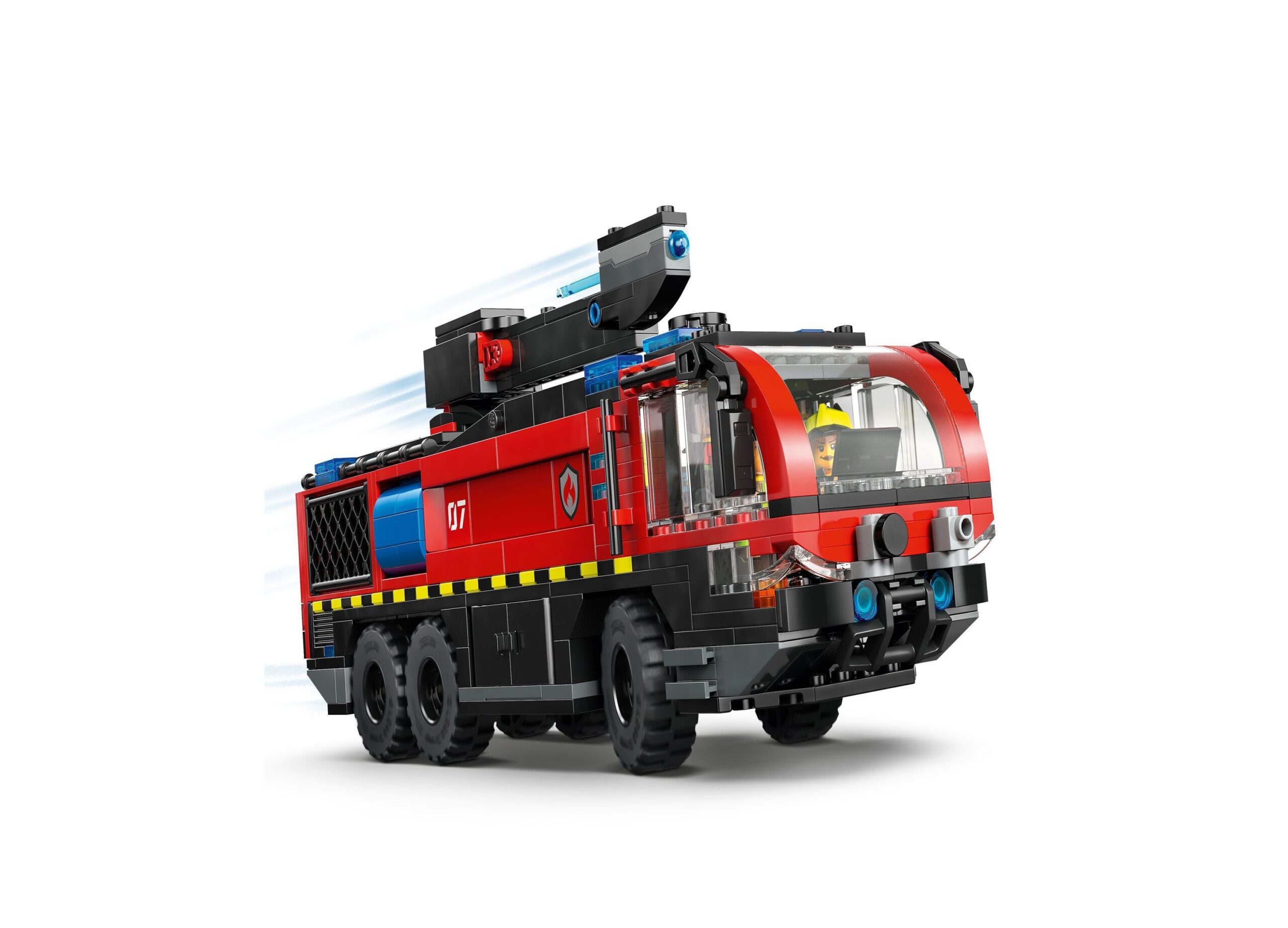 LEGO City Airport Fire Truck Building Kit 60499, 691 Pieces - Image 5