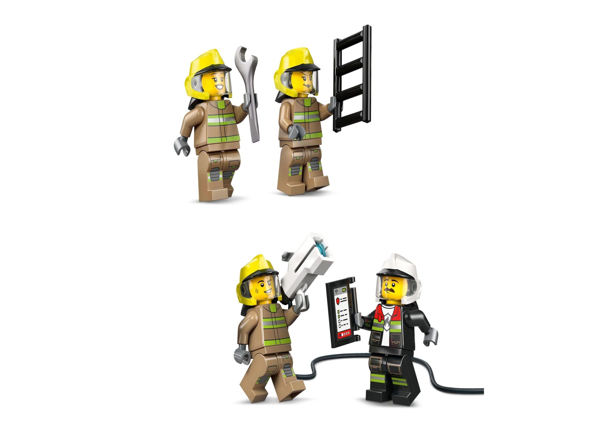 LEGO City Airport Fire Truck Building Kit 60499, 691 Pieces - Image 4