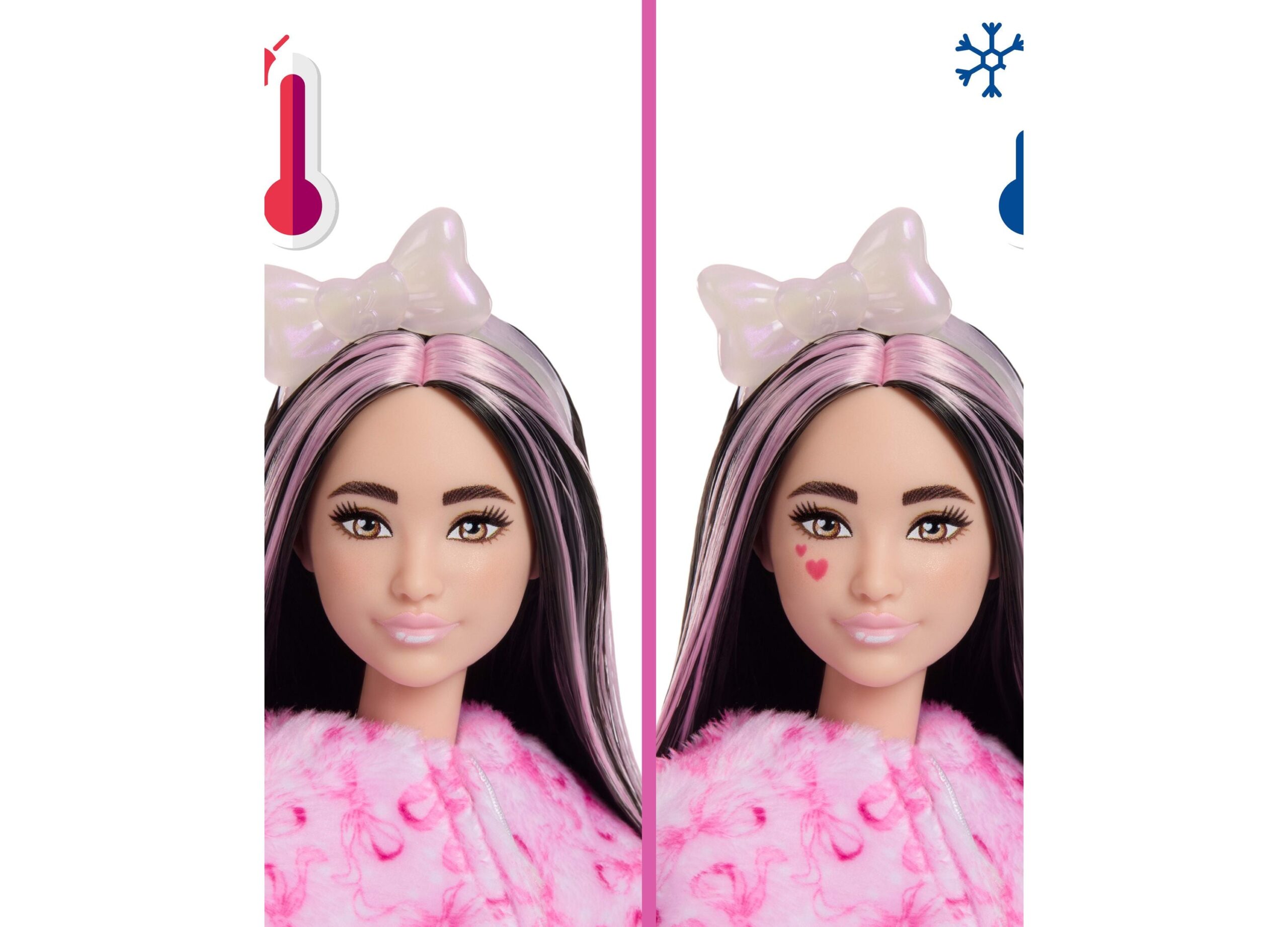 Barbie Cutie Reveal Cuddly Series Doll - Plush Animal Costumes - Image 2
