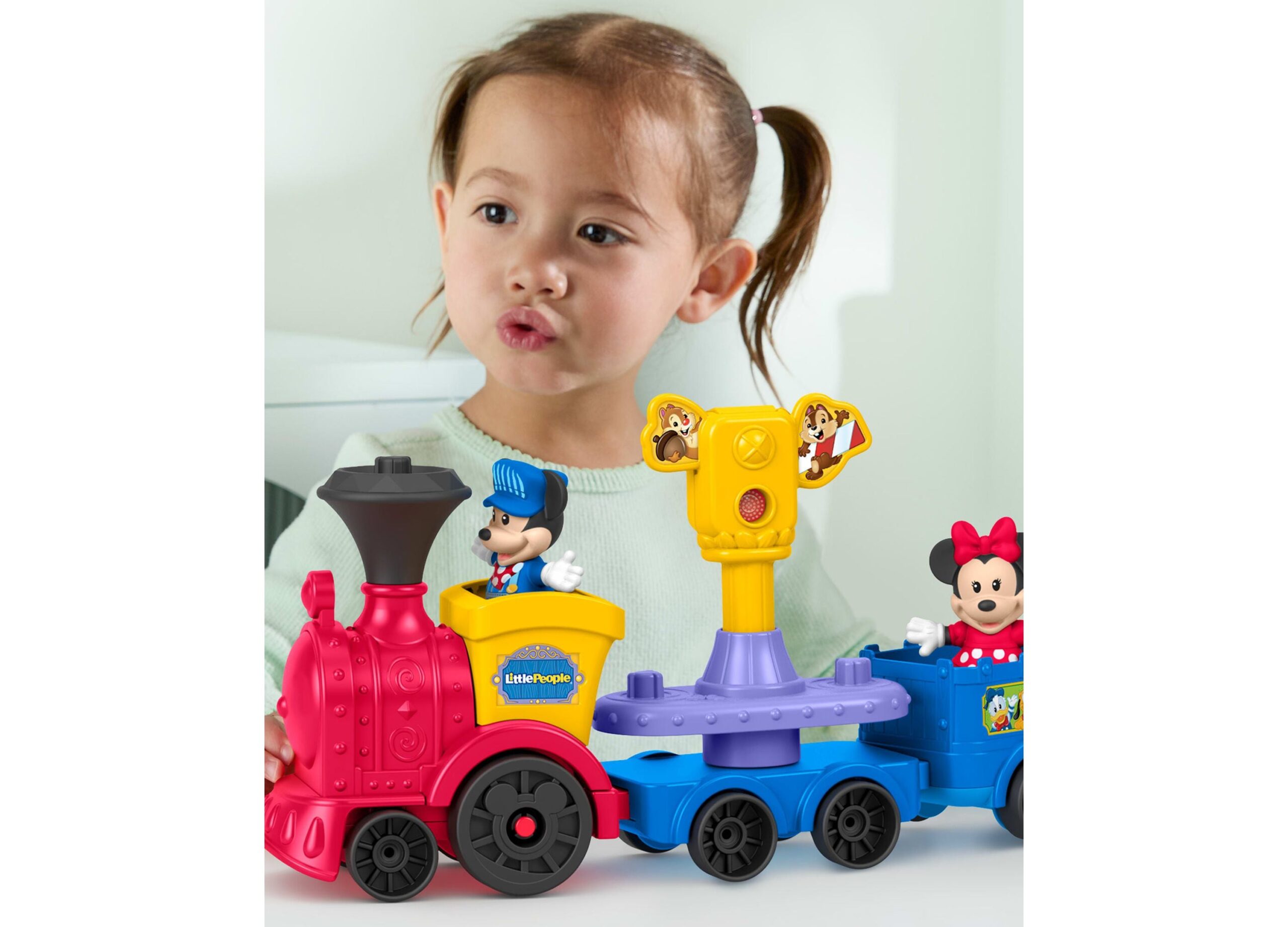 Fisher Price Little People Disney Jr. Mickey and Minnie Musical Train - Image 3