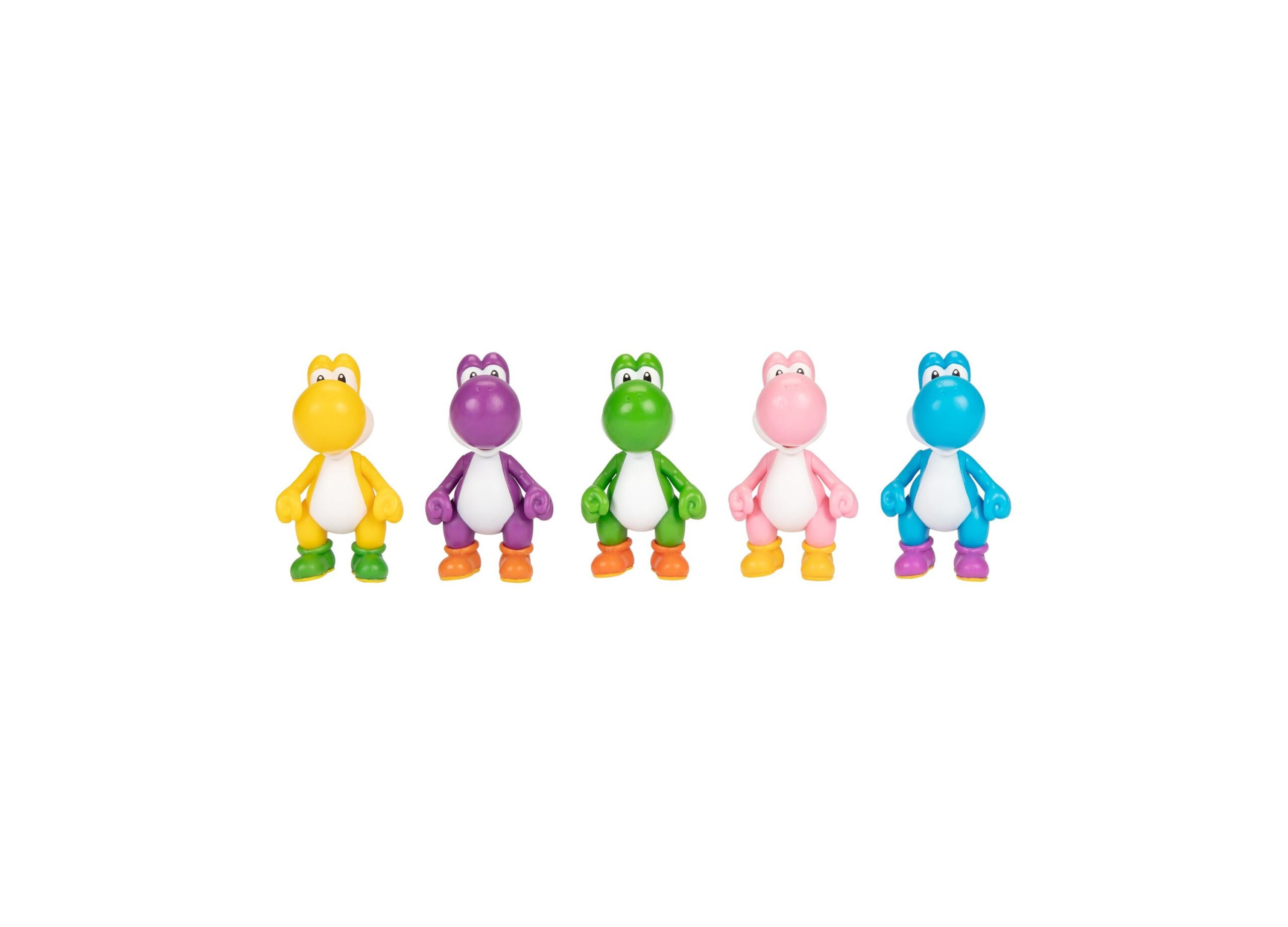 SUPER MARIO Yoshi Multipack 5-Inch Collectible Figure Set - Image 2