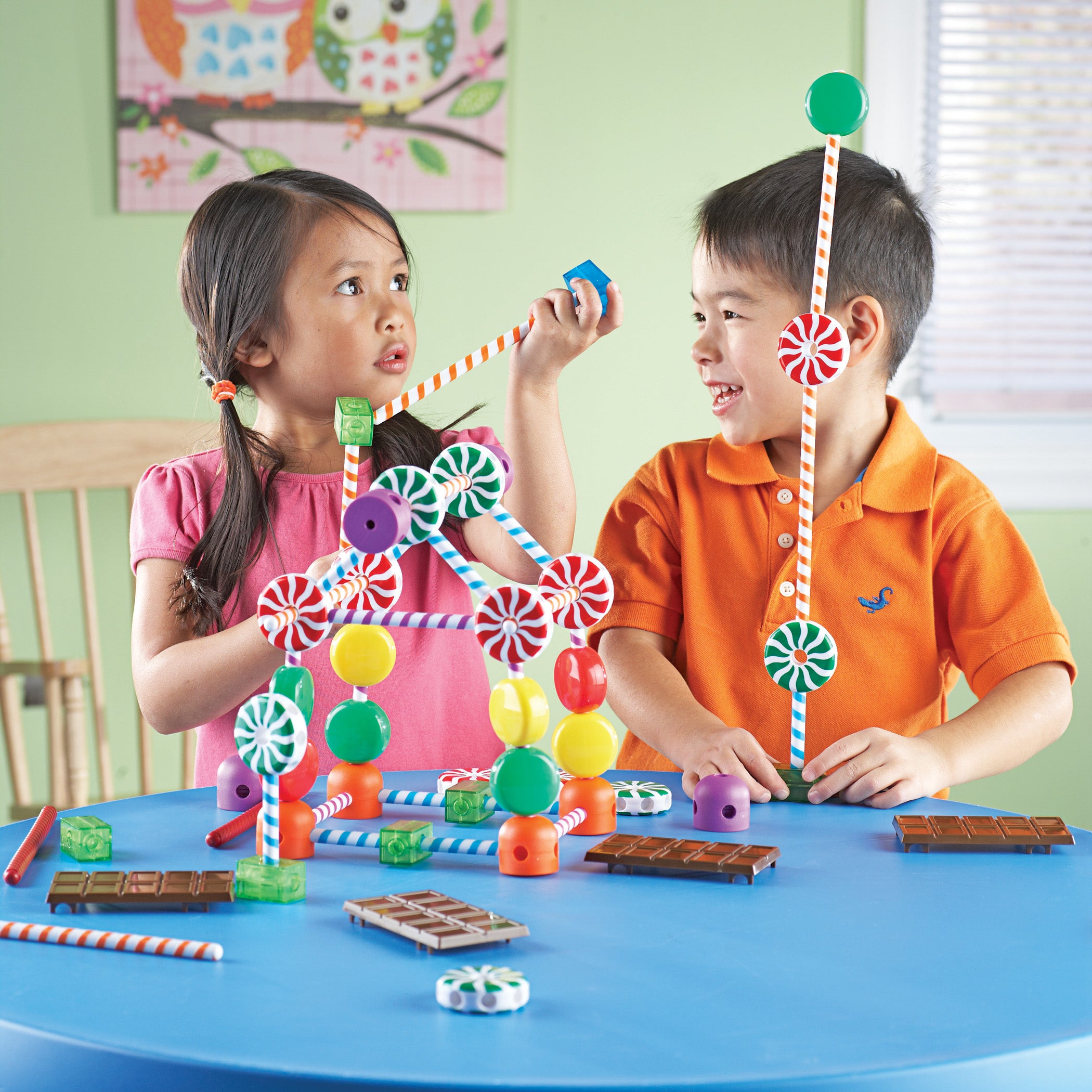 Learning Resources Candy Construction Building Set - 90 Pieces - Image 5