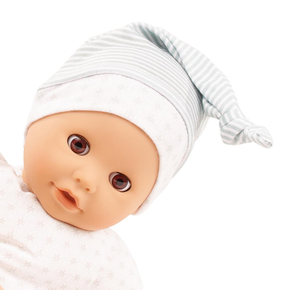 Gotz Cosy Aquini 13-inch Bath Doll - Sleepy Eyes with Hat - Image 2