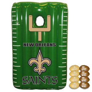 Fremont Die New Orleans Saints NFL Inflatable Bean Bag Toss Game
