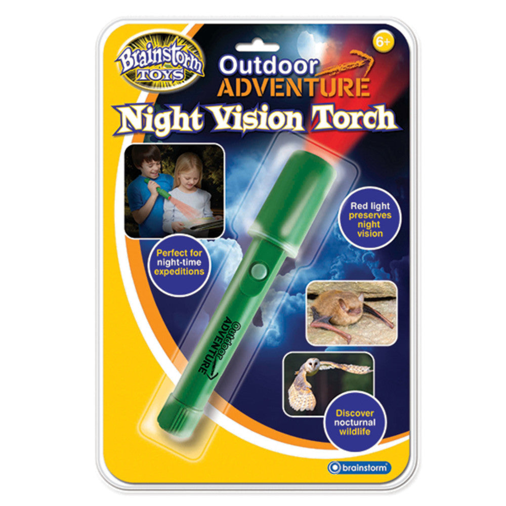 Brainstorm Toys Outdoor Adventure Night Vision Flashlight - Red LED - Image 2