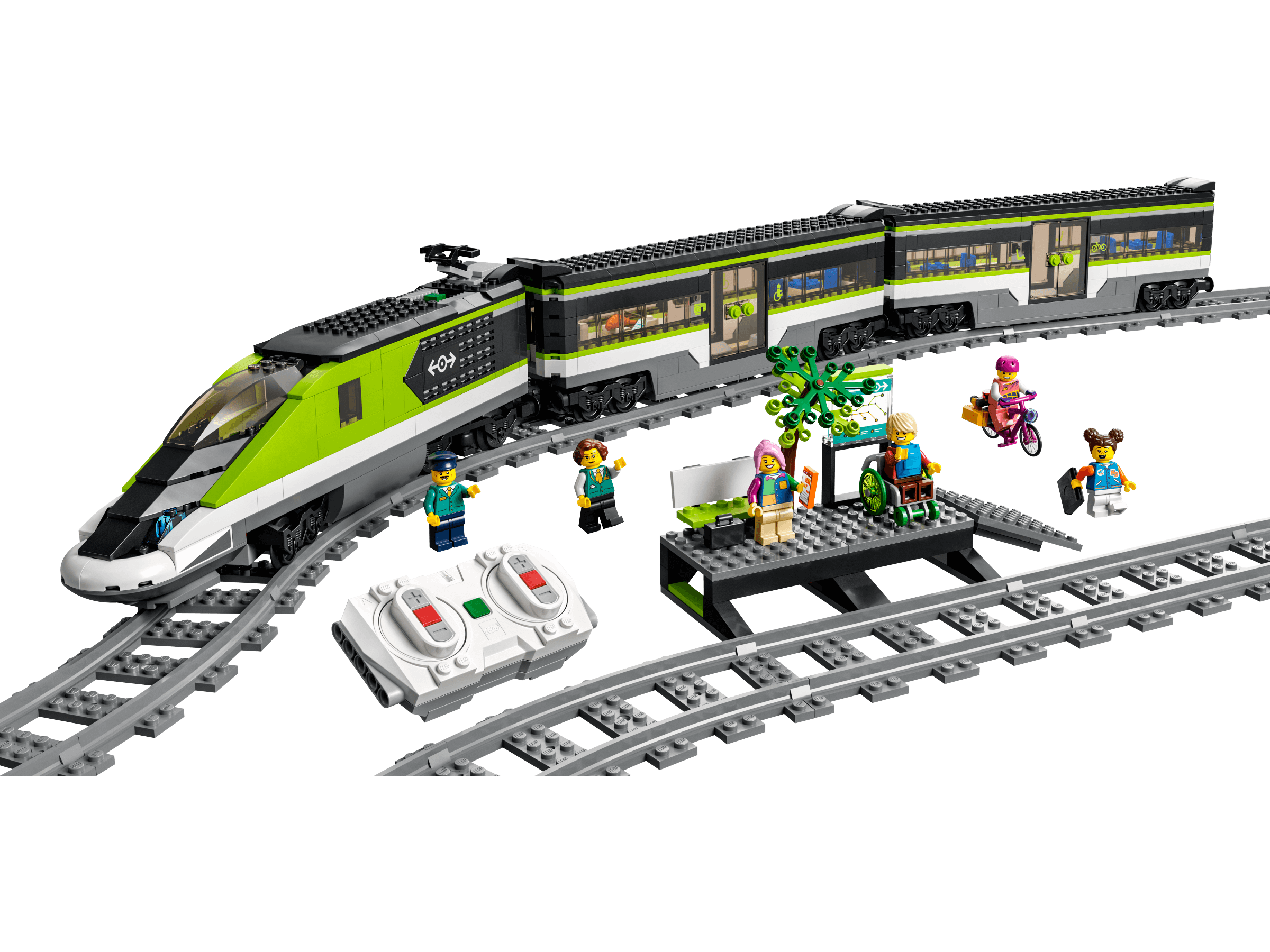 LEGO City Express Passenger Train 60337 Building Kit - 764 Pieces - Image 2