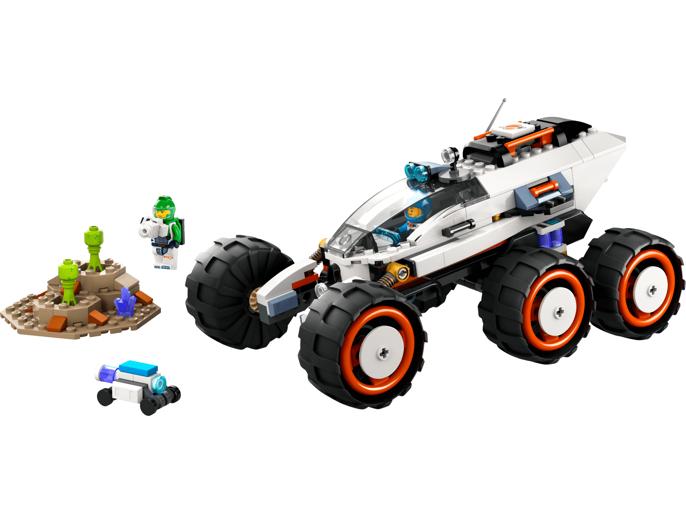 LEGO City Space Explorer Rover and Alien Life 60431 - Image 2