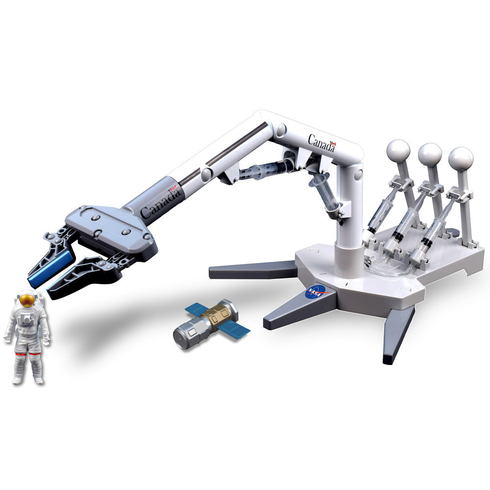 NASA Future Explorers Canadarm Robot Arm Mobility Kit - 108pc STEM Toy for Ages 8+ - Image 2