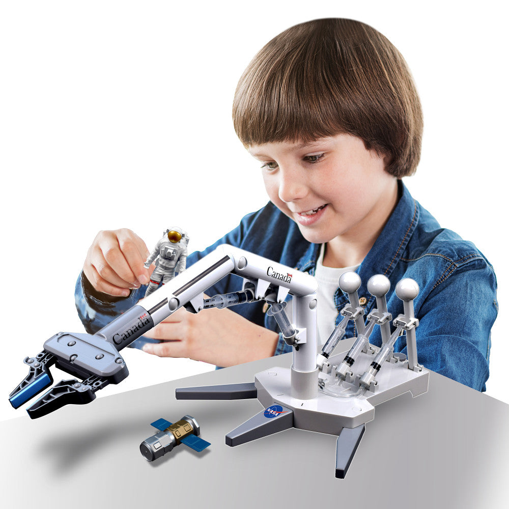 NASA Future Explorers Canadarm Robot Arm Mobility Kit - 108pc STEM Toy for Ages 8+ - Image 4