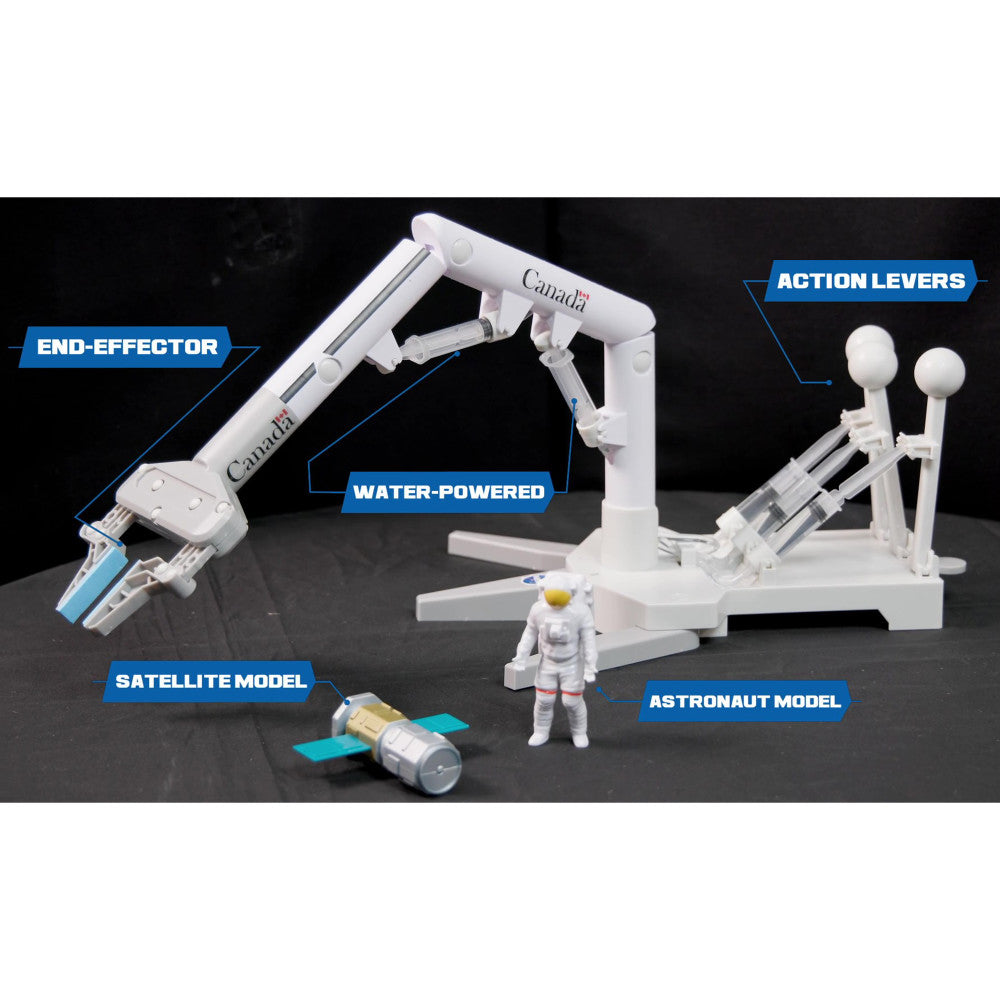 NASA Future Explorers Canadarm Robot Arm Mobility Kit - 108pc STEM Toy for Ages 8+ - Image 6