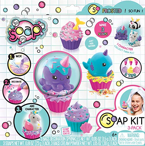 So Soap DIY Soap Making Kit - 3 Pack with Surprise Toppers - Image 2