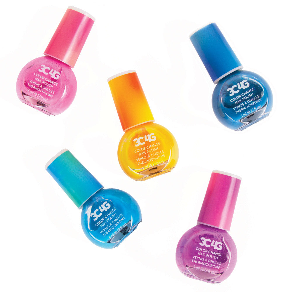 3C4G Magical Mood Color Changing Nail Polish Kit - Vibrant Multi-Color Set - Image 2