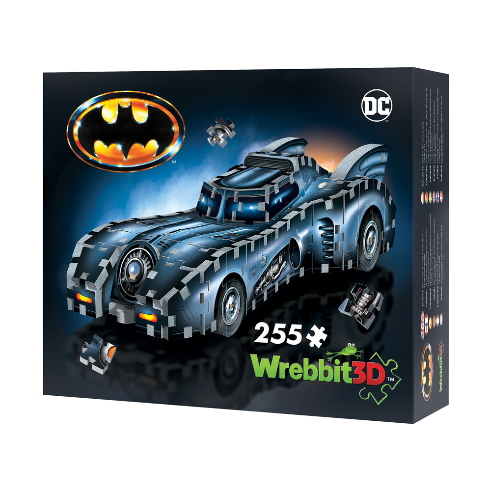 Wrebbit DC Batman Batmobile 3D Jigsaw Puzzle - 255 Pieces - Image 2
