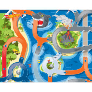 Hot Wheels Imaginmat: Deluxe Interactive Playmat & Toy Car