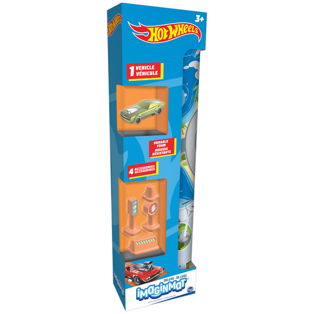 Hot Wheels Imaginmat: Deluxe Interactive Playmat & Toy Car - Image 4