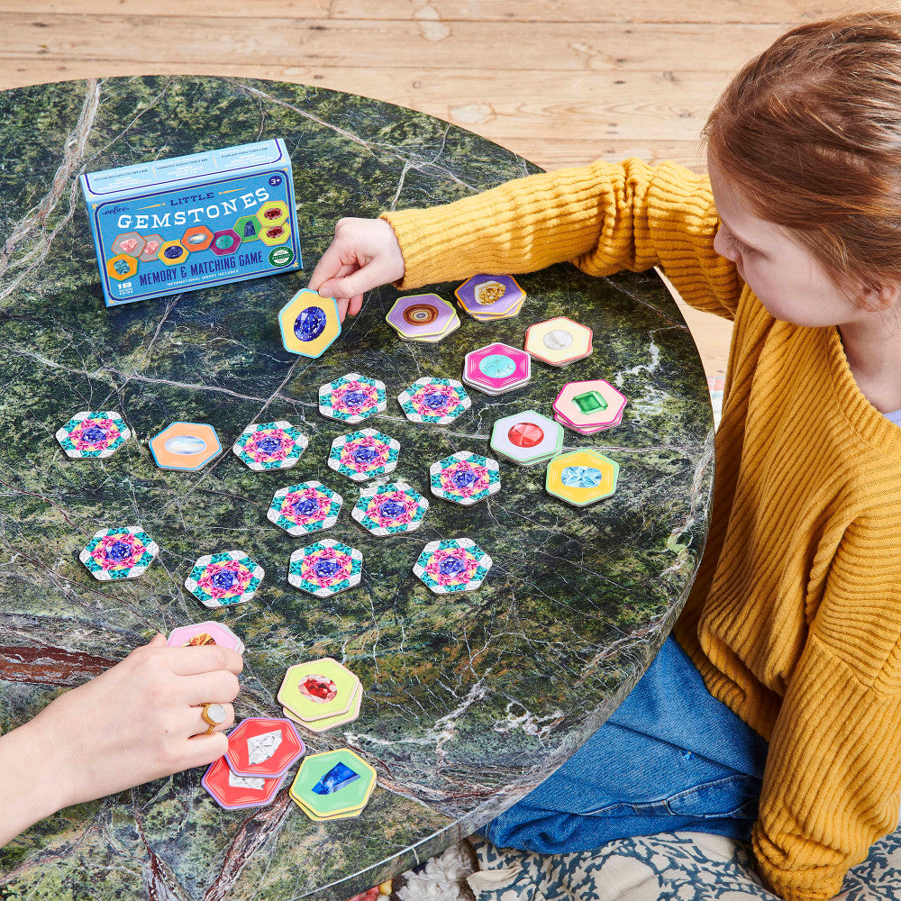 eeBoo Little Gemstones Memory & Matching Game for Kids Ages 5+ - Image 5