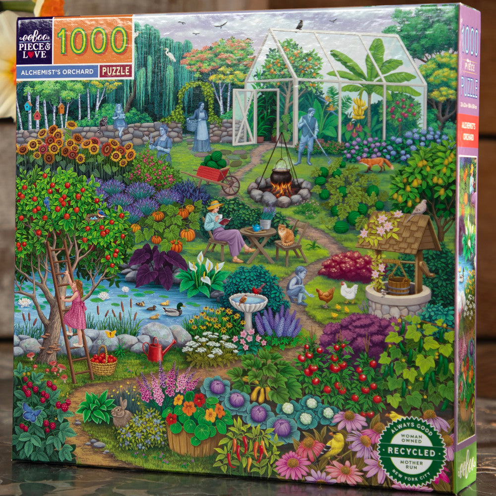 eeBoo Piece & Love Alchemist's Orchard 1000 pc Puzzle - Image 4