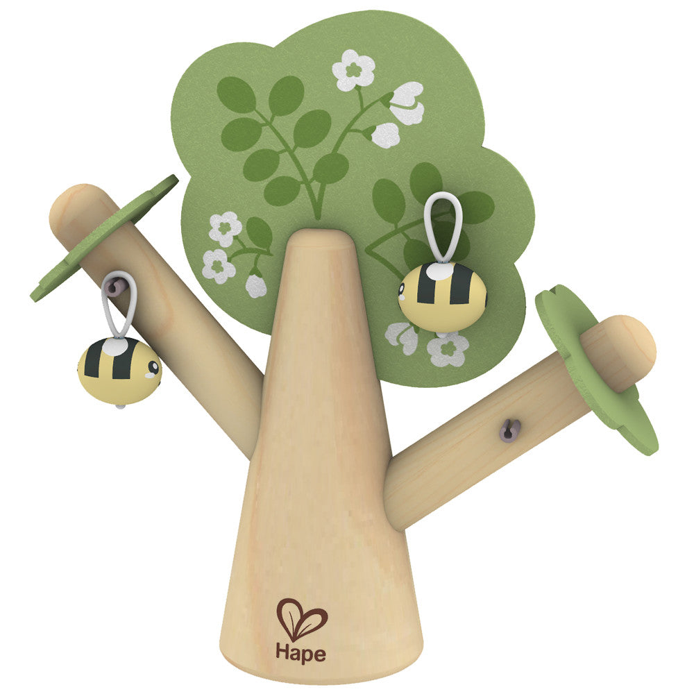Hape 10pc Honey Bees Picnic Wooden Playset ?C Nature Exploration - Image 2
