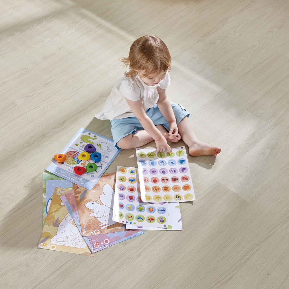 Hape Animal & Nature 18pc Crayon Coloring Art Set - Image 9
