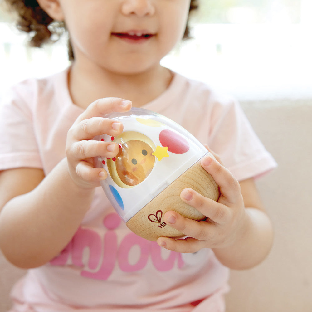 Hape Wobble Wonder Stacker - Playful Chicken & Egg Toy - Image 4