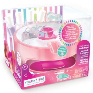 Make It Real Color Fusion Light Magic Nail Dryer Kit - Multicolor