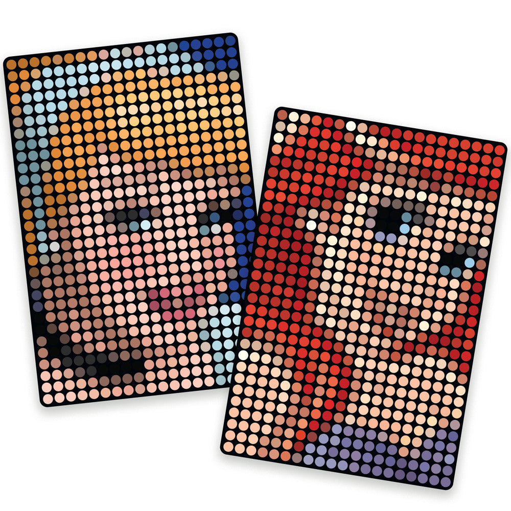Make It Real Disney Stamp To Reveal Ariel & Cinderella Storybook Dot Art Kit - Image 4