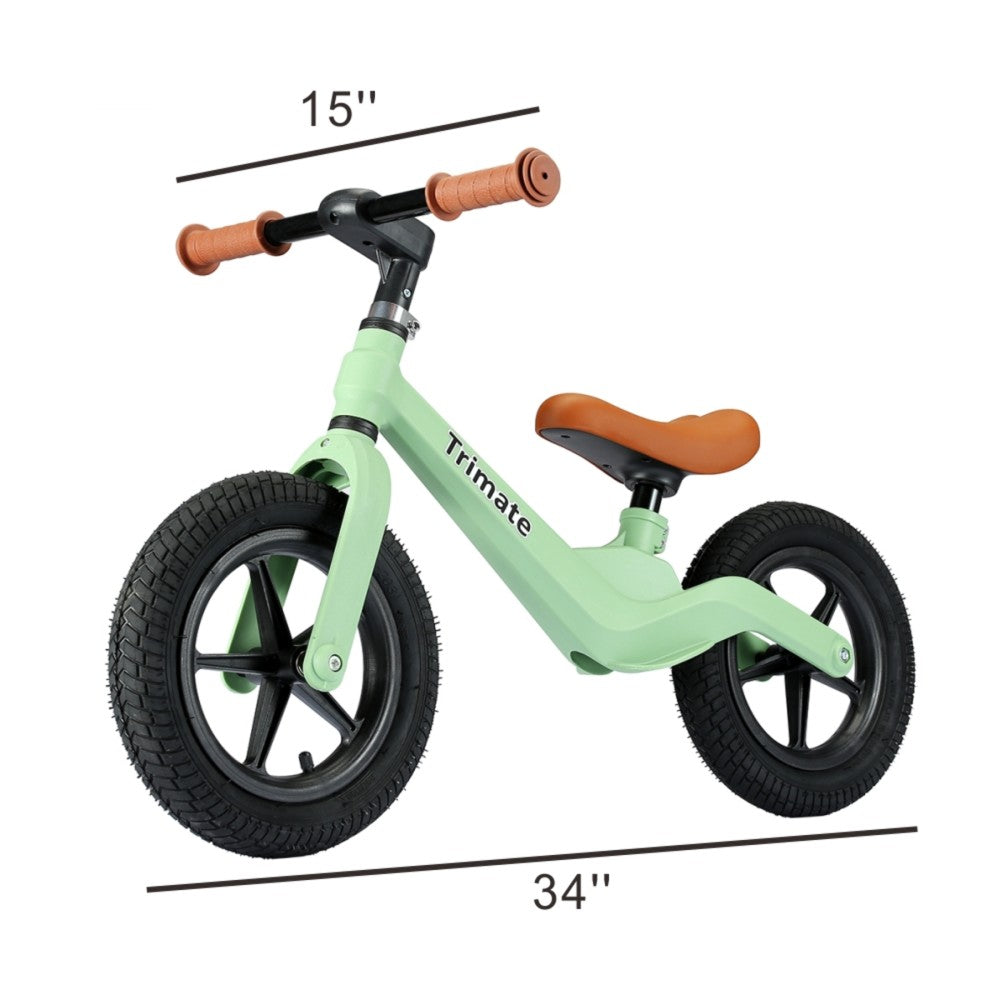 Trimate Toddler Balance Bike, Green - No Pedal Sport Bike for 3-5 Year Old - Image 3