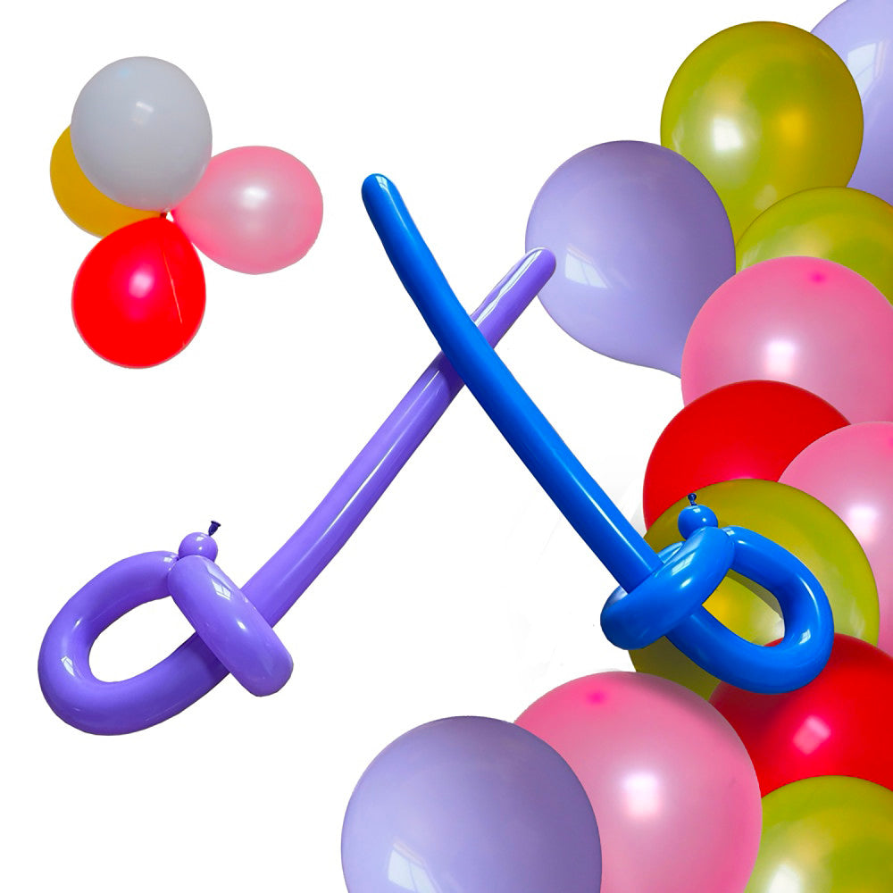 Trimate Party-Fun 100-Pack Balloons with Double Action Pump - Image 4
