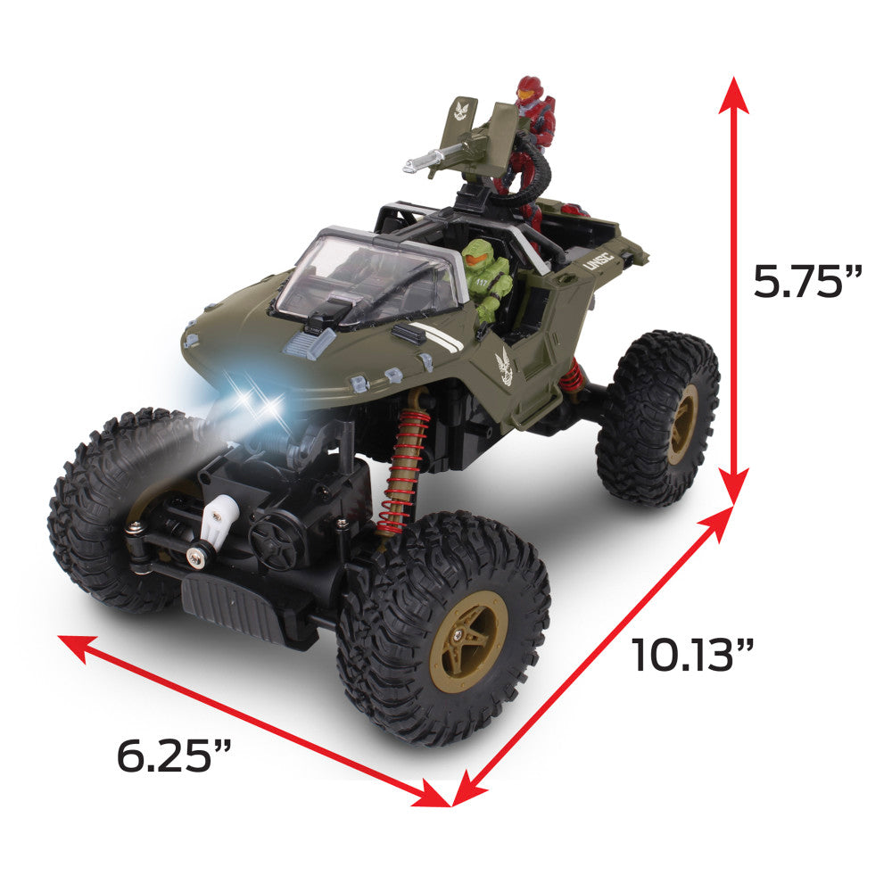 NKOK HALO Infinite RC UNSC Warthog 'Rock Hog' - Master Chief & Spartan - 2.4 GHz Remote Control Vehicle - Image 3