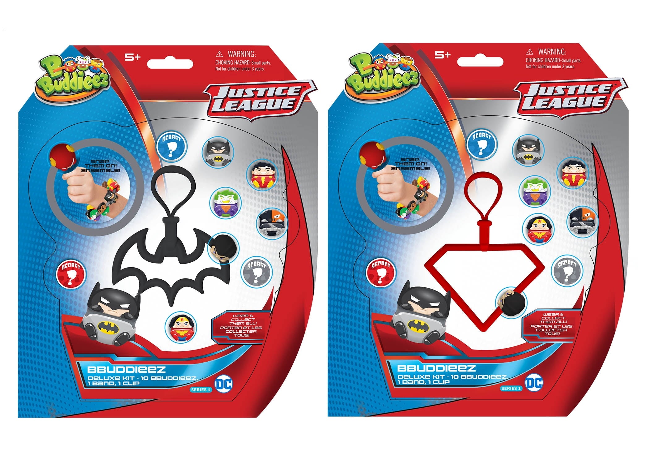 Bbuddieez DC Justice League Deluxe 10-Piece Collectible Kit - Image 2