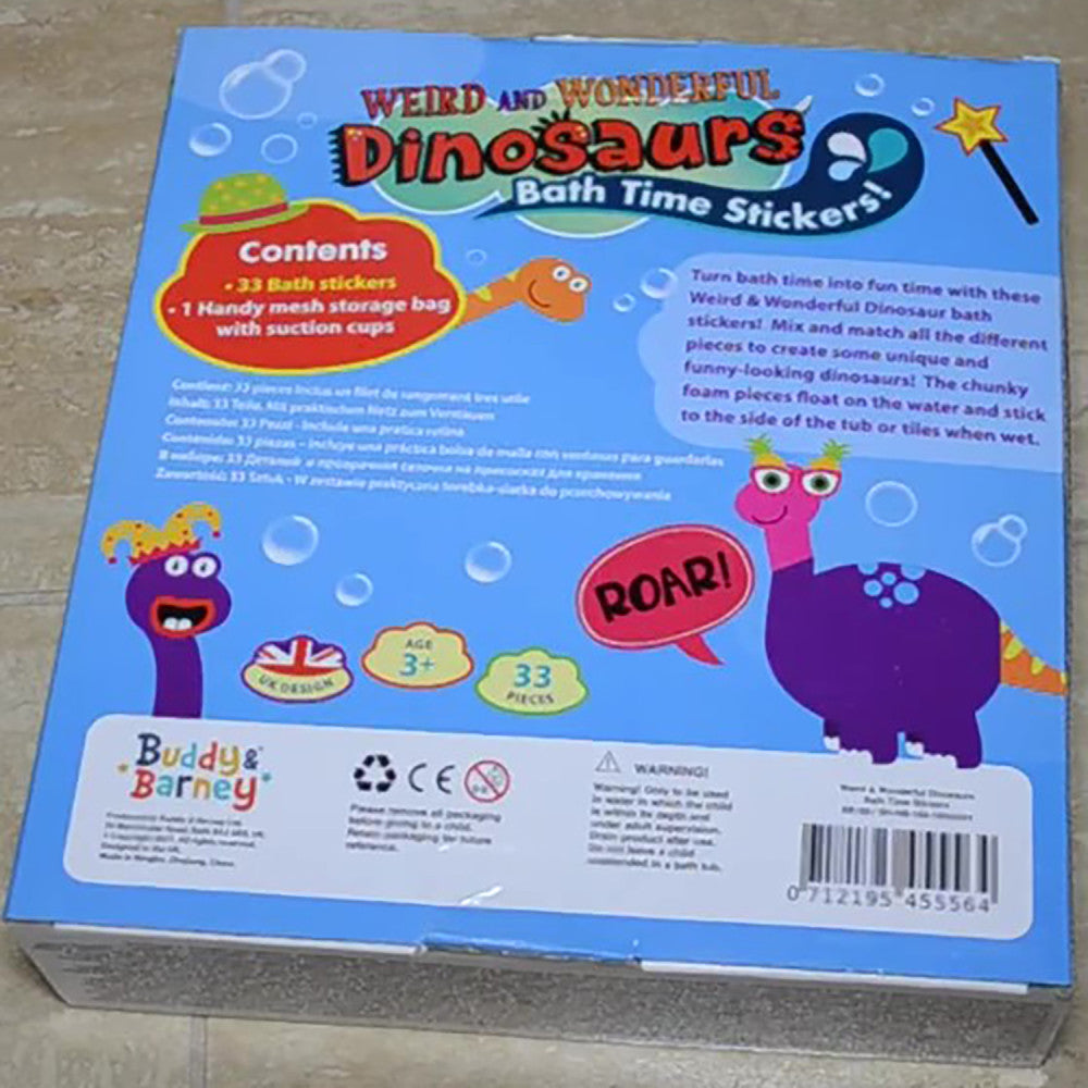 Buddy & Barney: Magical Mix & Match Dinosaur Bath Time Stickers - Image 9