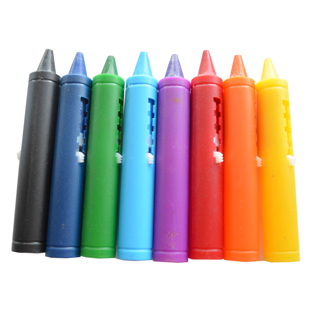 Buddy & Barney Color Magic Bath Time Crayons - 8 Vibrant Washable Crayons - Image 4