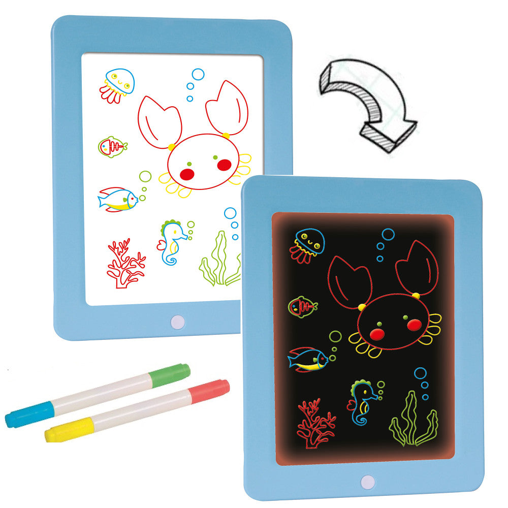 Buddy & Barney Artistic Neon Glow Drawing Board Kit - Image 2
