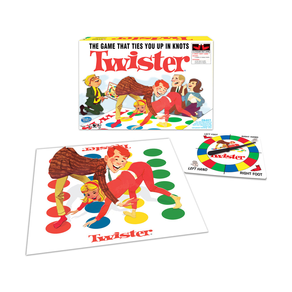 Classic Twister Family Party Game by Winning Moves - Image 2