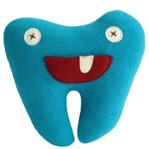Cate & Levi Softy Tooth Pillow Pal ?C Blue