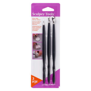 Sculpey Sculptor's Dream Dual End Detail Tools ?C 3pc Sculpting Set