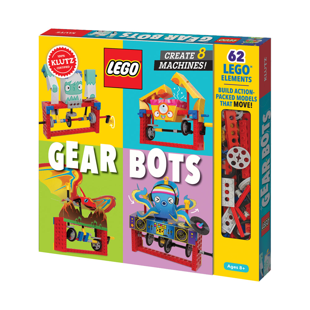 Klutz LEGO Gear Bots Creative STEM Activity Set - Image 2