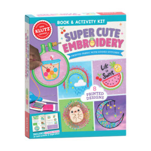 Klutz Super Cute Embroidery Starter Kit - Complete Craft Set