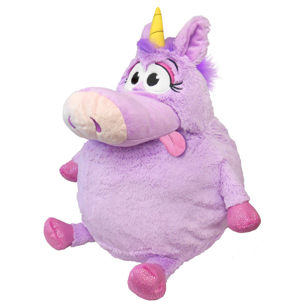 Tummy Stuffers Plush Unicorn - Purple Storage Companion - Image 5