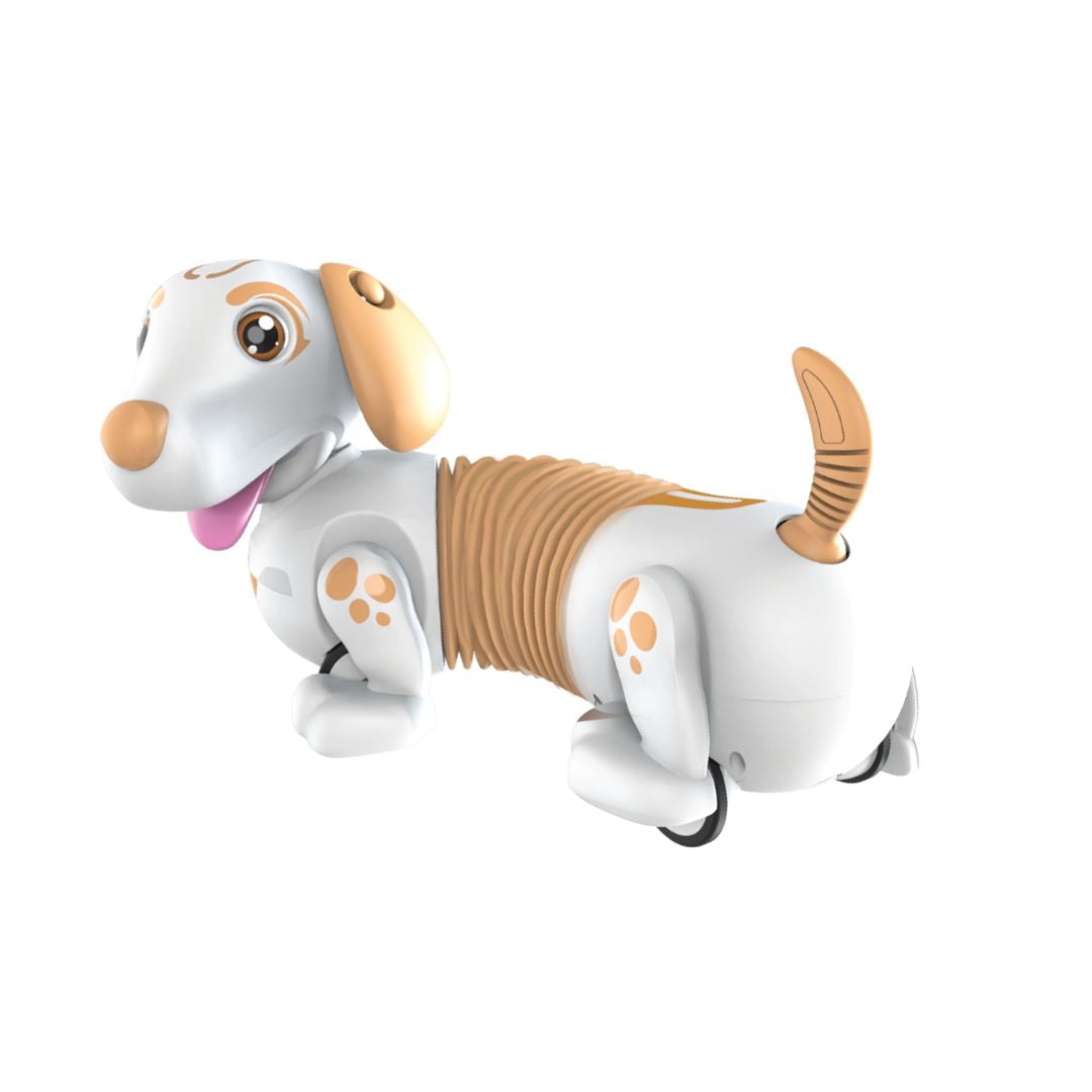 YCOO Robo Dash D Brown - Interactive Robotic Puppy with Gesture and Touch Control