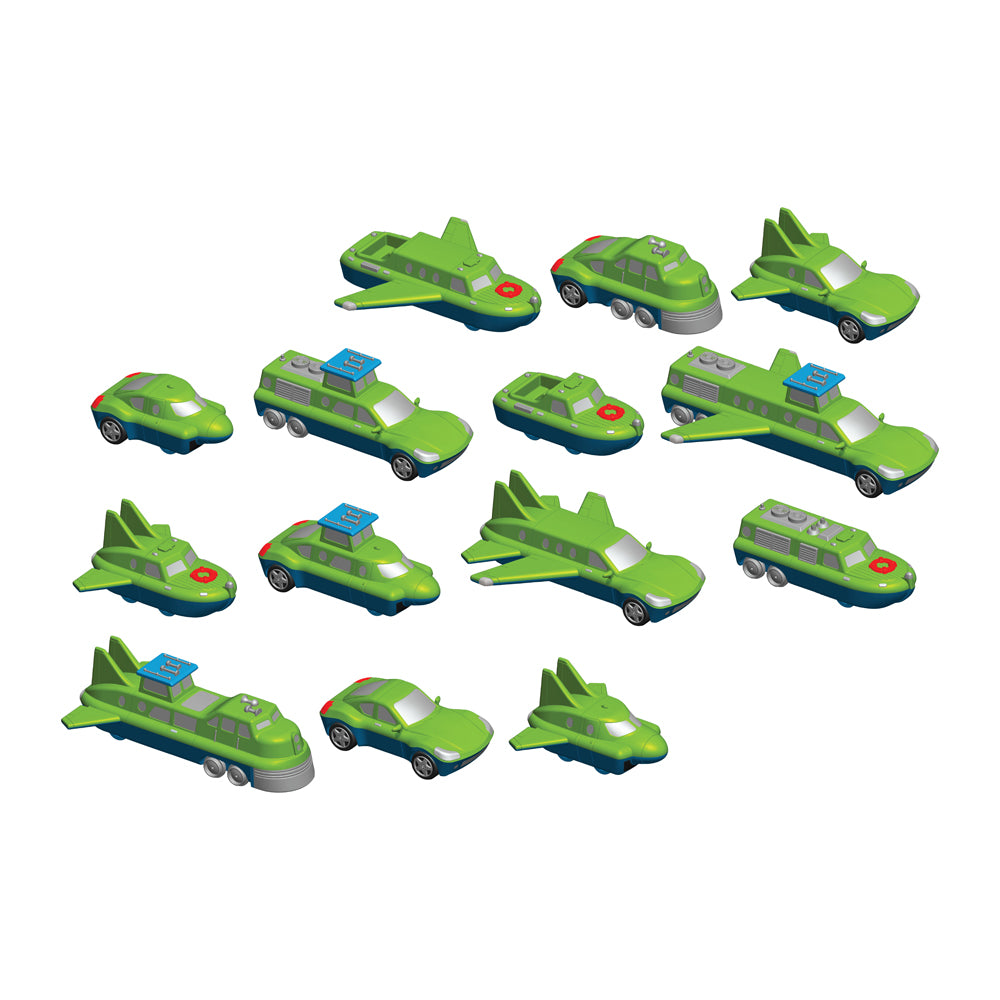 Popular Playthings Magnetic Mix or Match Vehicles Set #1 - Image 2