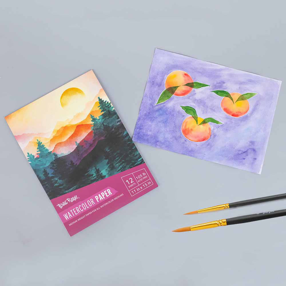 Brea Reese Watercolor Paper Pad, 50 Sheets, 11x15 Inches, 105lb, Acid-Free - Image 2