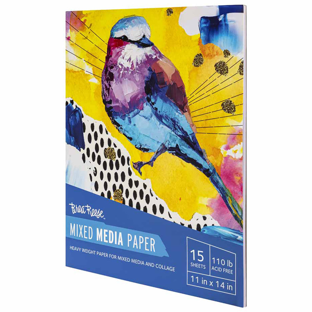 Brea Reese Mixed Media Paper Pad - 60 Sheets, 11x14", 98lb, Acid-Free - Image 4