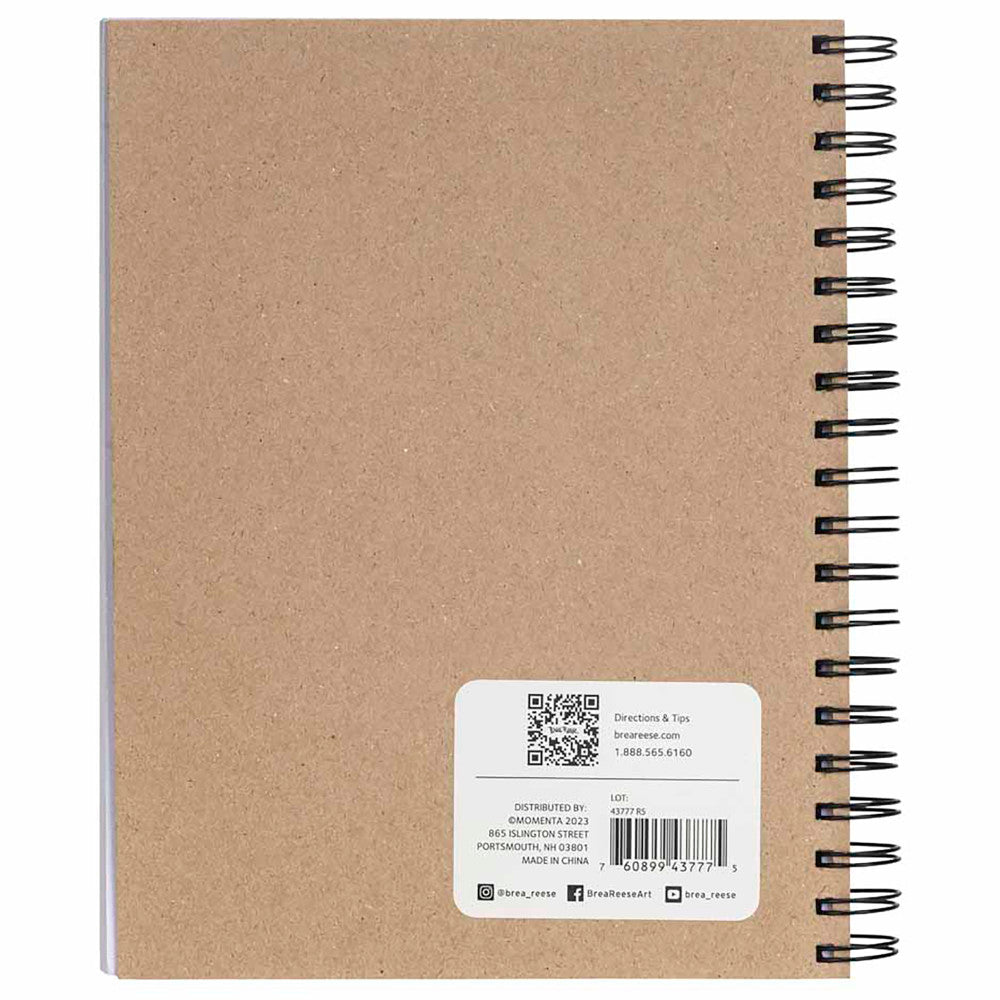 Brea Reese Mixed Media Paper Pad, 60 Sheets, 7x10 Inches, 98 lb - Acid-Free - Image 2
